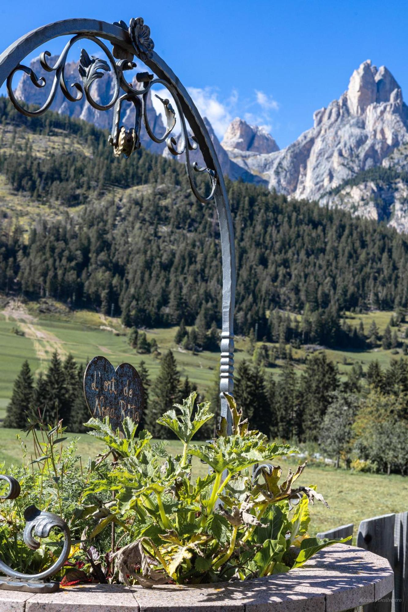 Hotel Majon De La Nona Pozza di Fassa Exterior foto